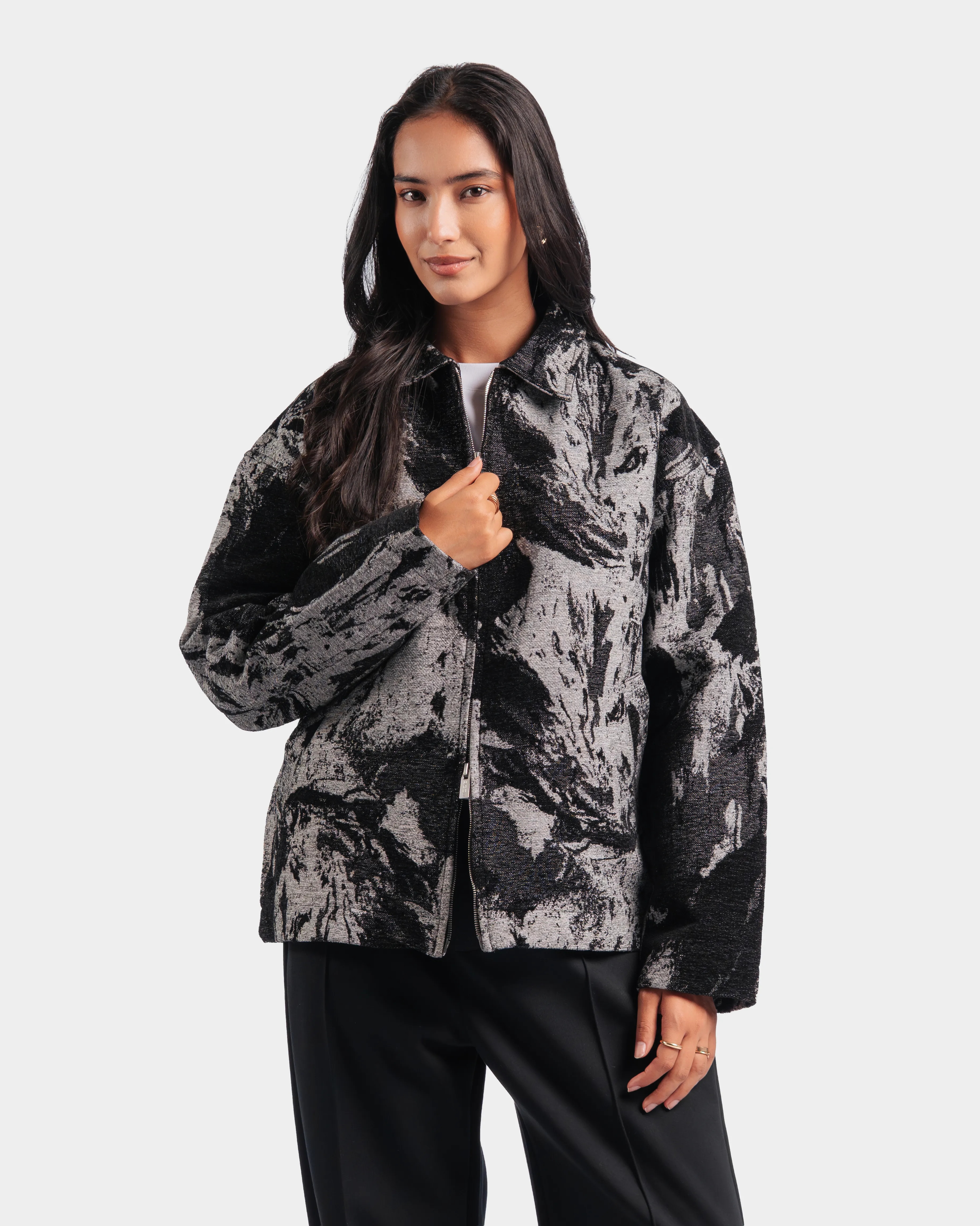 Jacquard Jacket - alternate view