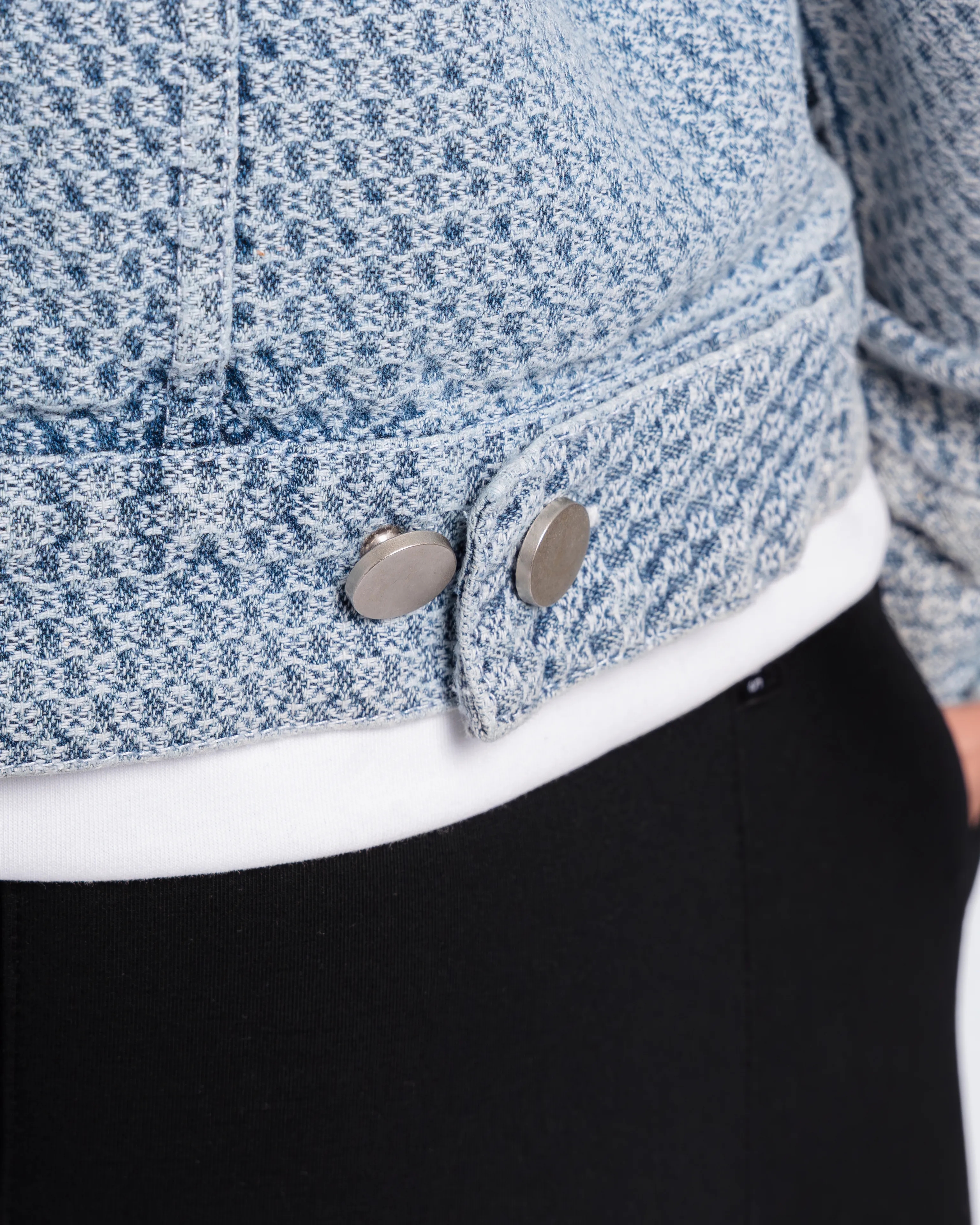 Textured Trucker Jacket - Image 5